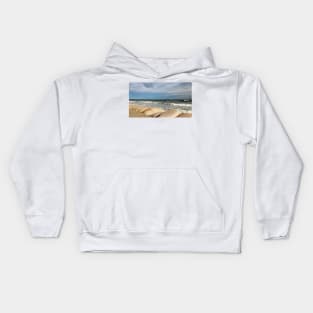 Sand Bags And Waves Kids Hoodie